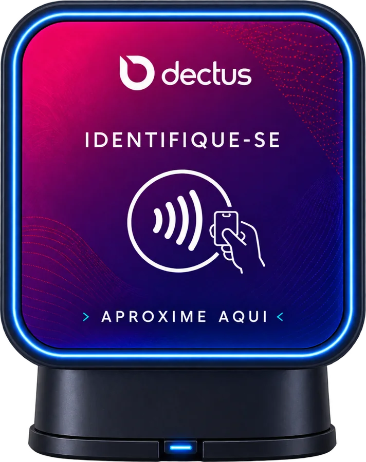 Dectus Point modelo de mesa, vista de frente
