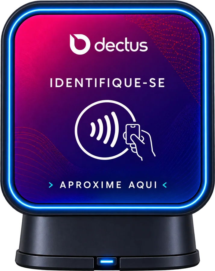 Dectus Point de mesa, vista de frente